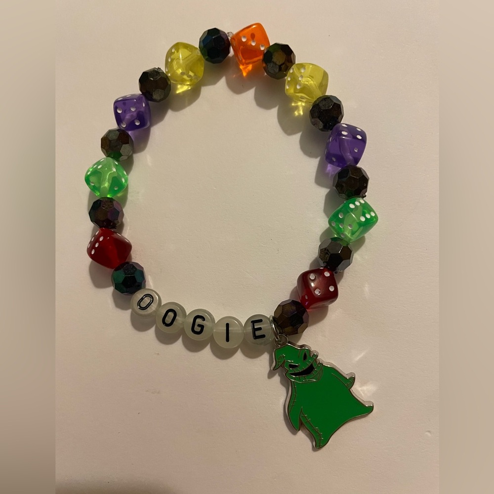 Oogie nightmare before Christmas bracelet